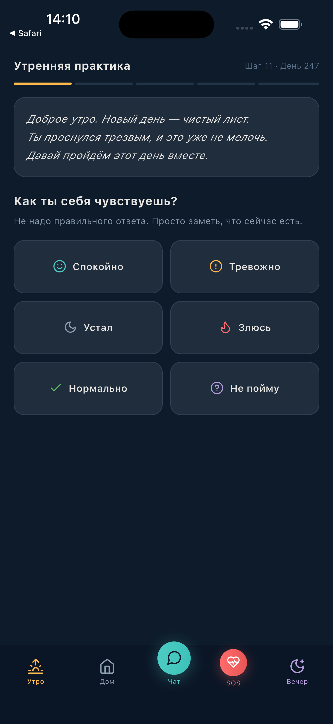 Утренняя практика